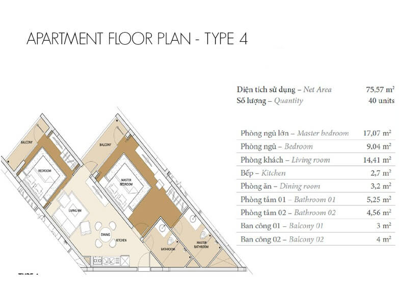 floor layout - type 4