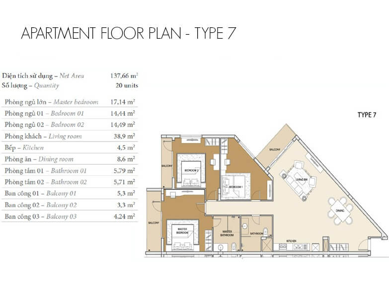floor layout - type 7