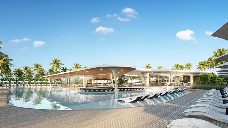 Khu nghỉ dưỡng Vogue Resort Cam Ranh tại Bãi Dài
